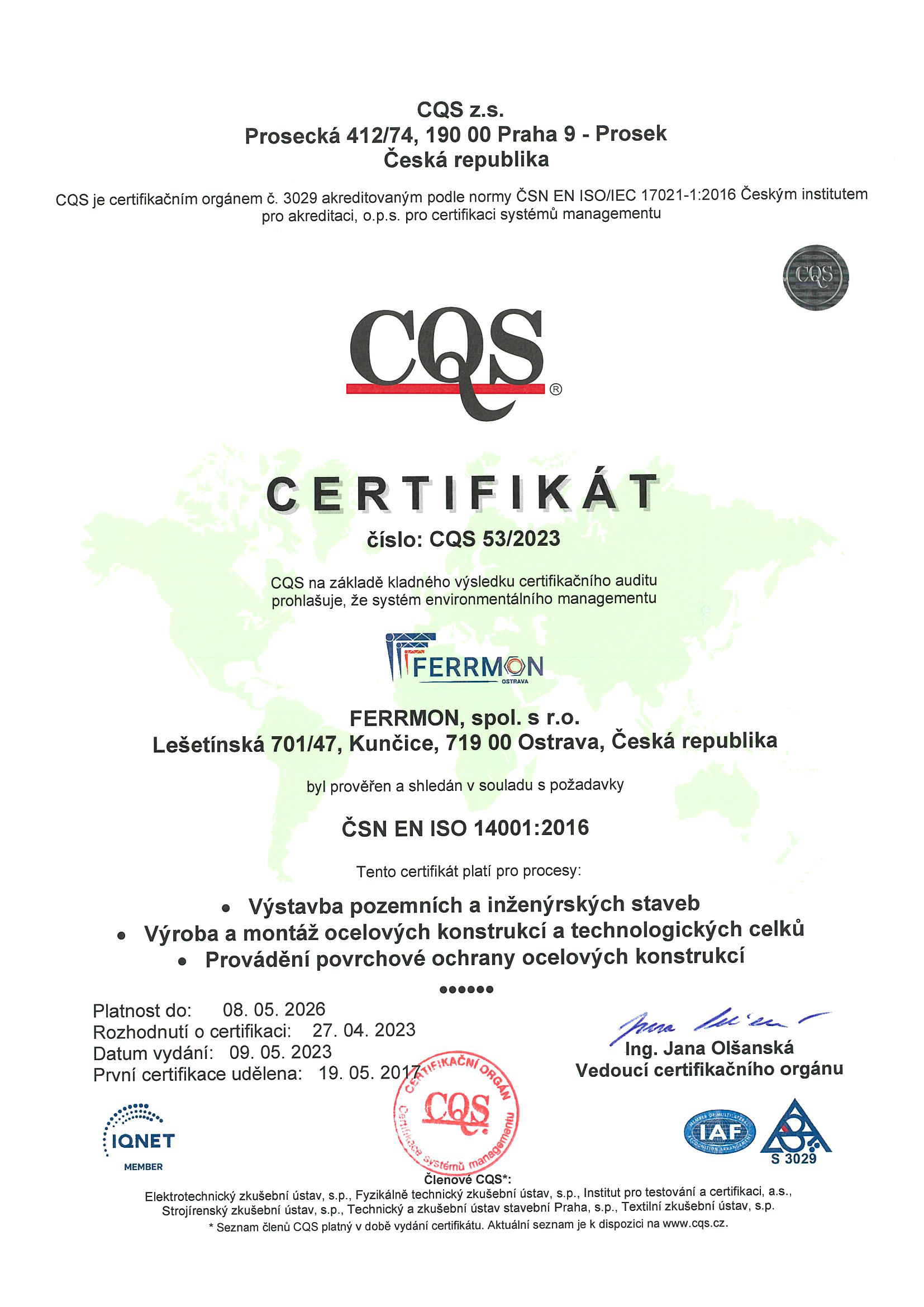 Certifikát 02