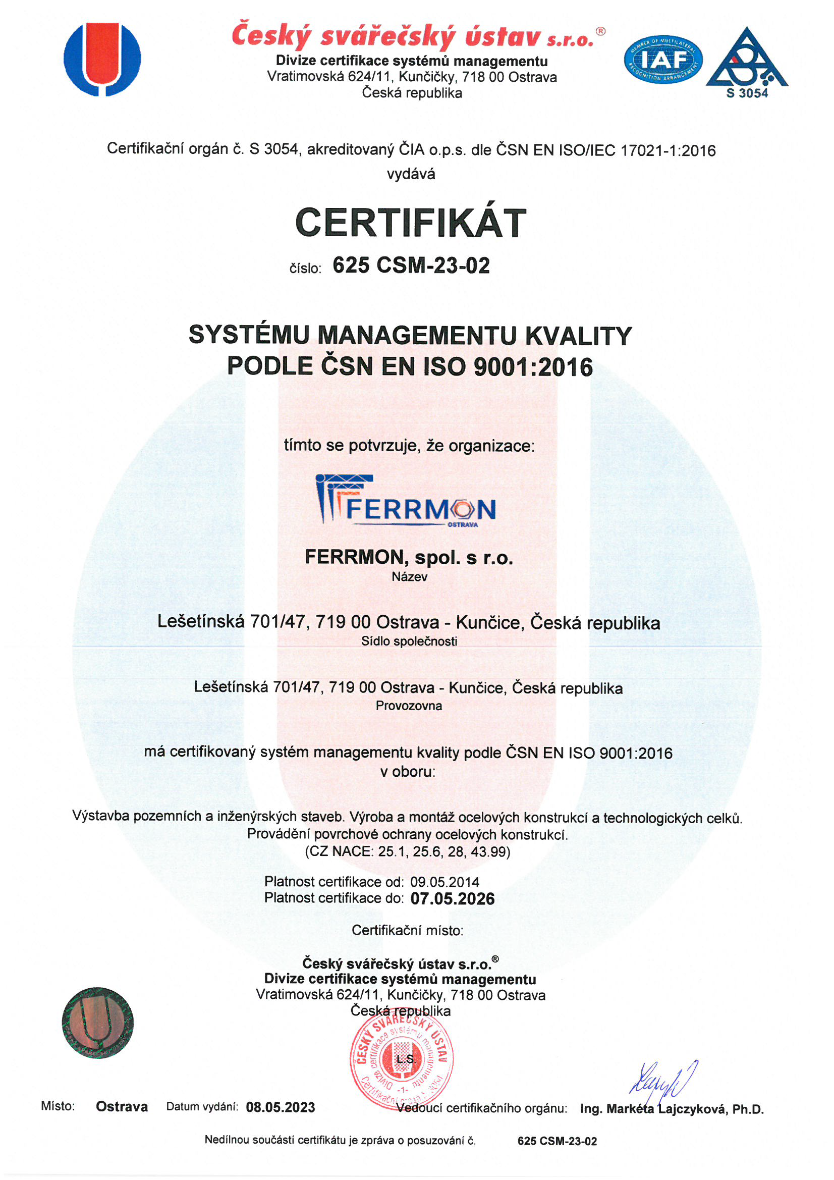 Certifikát 04